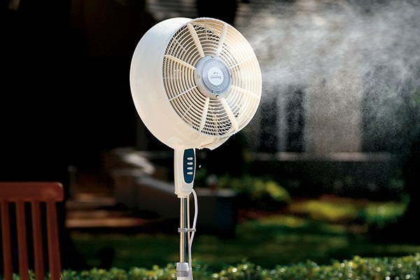 Những điều cần biết khi sử dụng quạt phun sương v&agrave;o m&ugrave;a n&oacute;ng