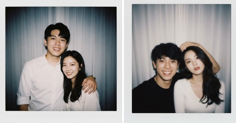 Cách tạo trend ghép ảnh với người nổi tiếng bằng Gemini Polaroid AI