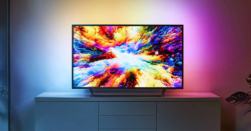 Màu sắc sắc nét của Tivi SamSung QLED 4K 55 Inch 55Q6FA 