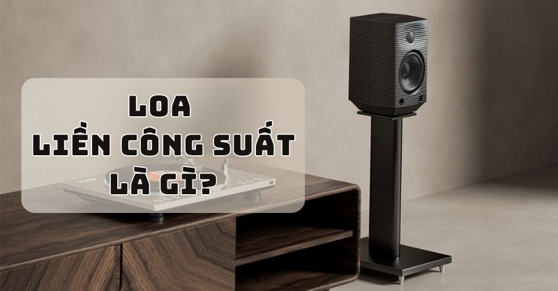 Loa liền công suất là gì? Tại sao người dùng hiện đại lại ưa chuộng?