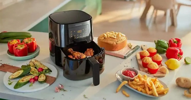 Top nồi chiên không dầu tự ngắt điện khi quá nhiệt an toàn và tiện lợi