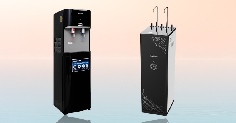 Nên mua cây nước nóng hay máy lọc nước nóng lạnh?