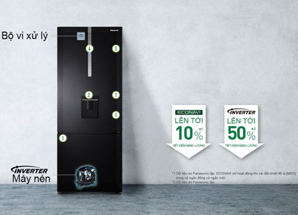 Tủ lạnh Panasonic 238 lít NR-BL267VSV1 - Mua Sắm Điện Máy Giá Rẻ Tại Điện  Máy Online 365