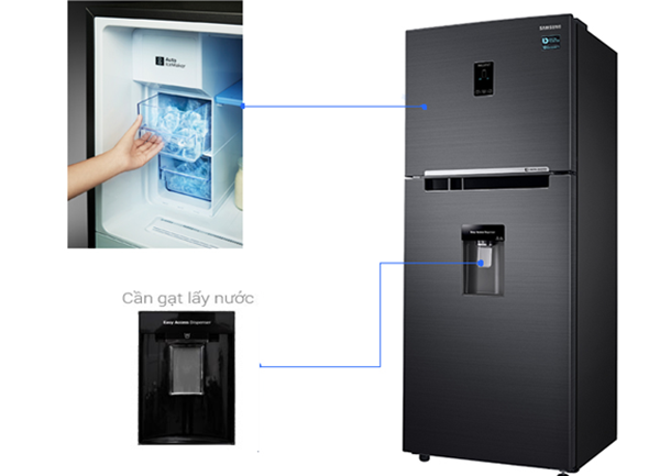 Tủ lạnh Samsung Inverter 647 lít RS62R5001M9/SV | Điện Máy Văn Chiến