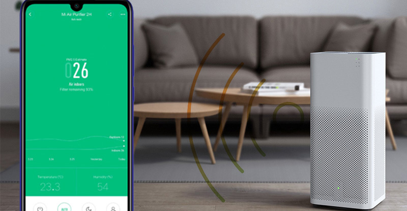 C&aacute;ch kết nối m&aacute;y lọc kh&ocirc;ng kh&iacute; Xiaomi với điện thoại si&ecirc;u đơn giản