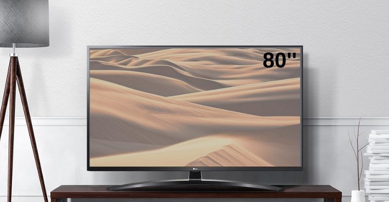 Giải đáp] Kích thước tivi 80 inch dài bao nhiêu cm?