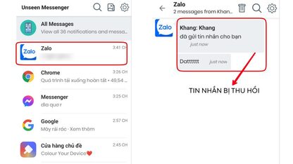 cách tìm tin nhắn đã xoá trên zalo