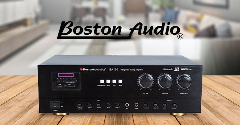 Cách chỉnh amply Boston Audio nghe nhạc hay