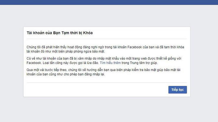 Tại sao bạn bị khóa nick Facebook | Hỗ trợ bởi MKT Care