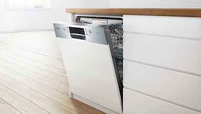 Máy rửa bát Bosch tự hé cửa