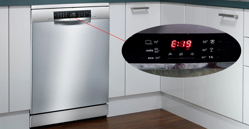 Máy rửa bát Bosch báo lỗi E19