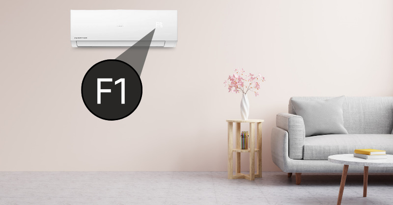 M&aacute;y lạnh Aqua b&aacute;o lỗi F1 - Nguy&ecirc;n nh&acirc;n v&agrave; c&aacute;ch khắc phục hiệu quả