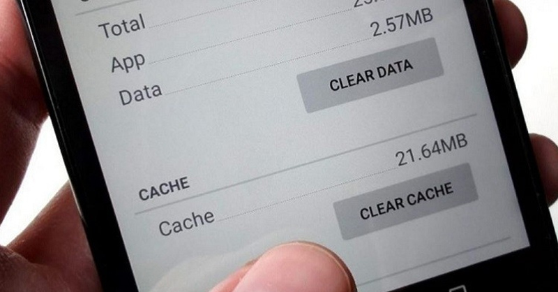 cách xóa bộ nhớ đệm trên android
