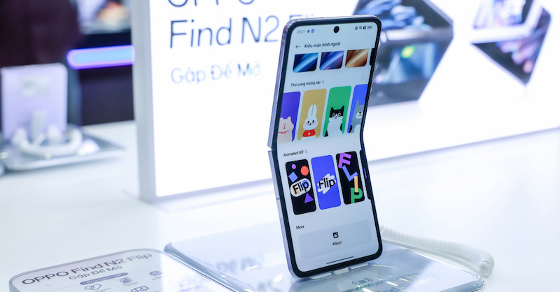 OPPO Find N2 Flip được thiết kế bền bỉ không?