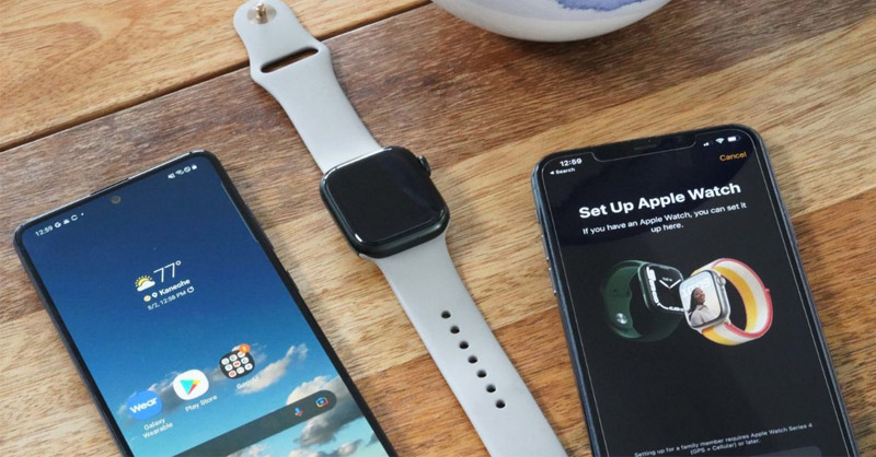 Apple Watch có tương thích với điện thoại Samsung không?