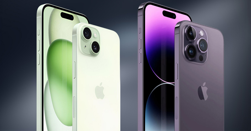 Mua iPhone 15 Plus hay iPhone 14 Pro Max với giá cùng tầm?