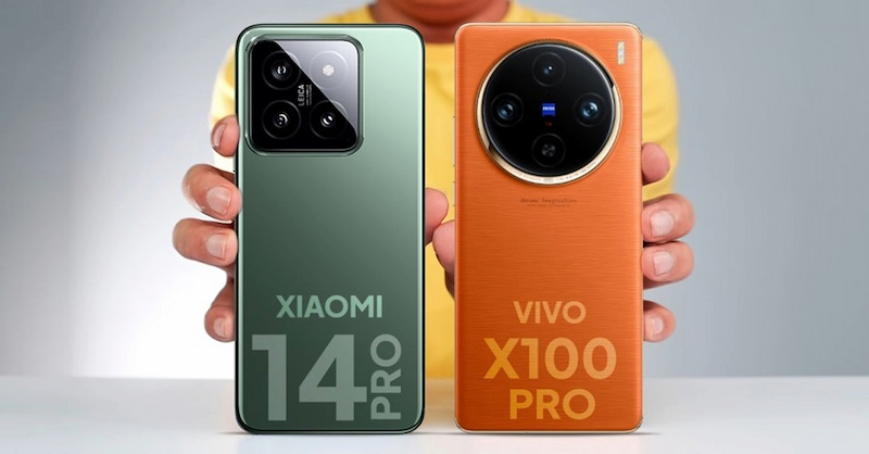 Xiaomi 14 Pro so sánh với Vivo X100 Pro