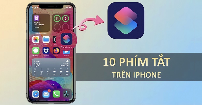 Kiểm tra 10 phím tắt trên iPhone rất thường dùng