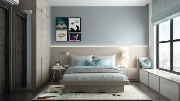 Thiết kế nội thất phòng ngủ đơn giản mang đến cho bạn cảm giác thư giãn và tĩnh tại. Với sự kết hợp của các chất liệu và gam màu tươi sáng, bạn sẽ tìm thấy những giấc ngủ êm đềm và tình cảm với ngôi nhà của mình. Hãy trải nghiệm một không gian phòng ngủ hiện đại và sáng tạo!