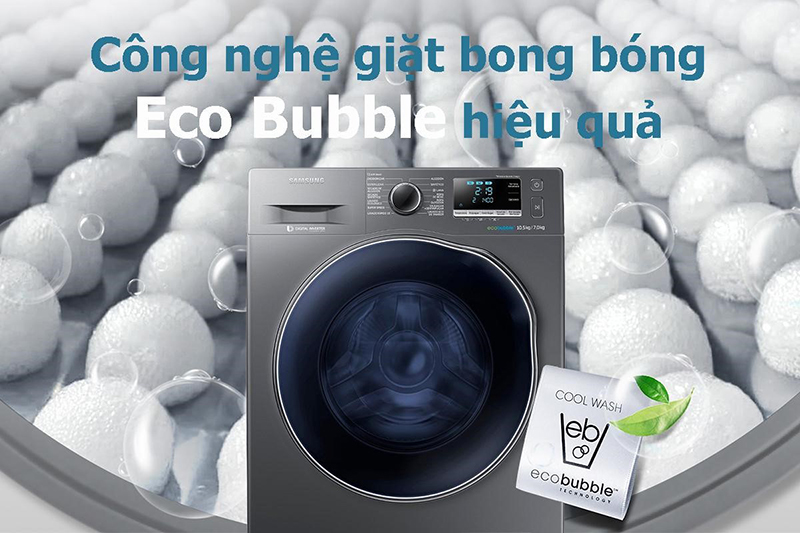 Eco Bubble hoạt động như thế nào để giặt sạch quần áo?
