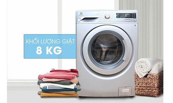 Máy giặt Electrolux có thiết kế bắt mắt được nhiều người dùng ưa chuộng.