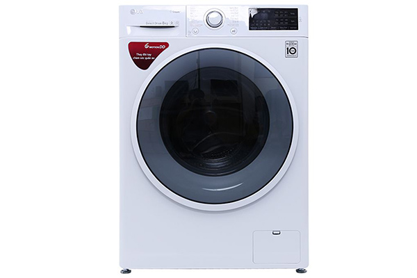 Máy giặt LG 8.0 Kg FC1408S4W2 tiết kiệm điện năng đáng kể.