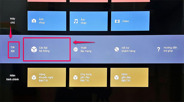Hướng dẫn cách hẹn giờ bật, tắt trên smart tivi Sony 2018
