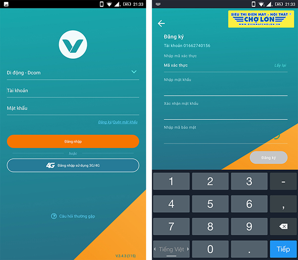 Hướng dẫn cập nhật thông tin, bổ sung ảnh chân dung thuê bao Viettel bằng ứng dụng trên smartphone