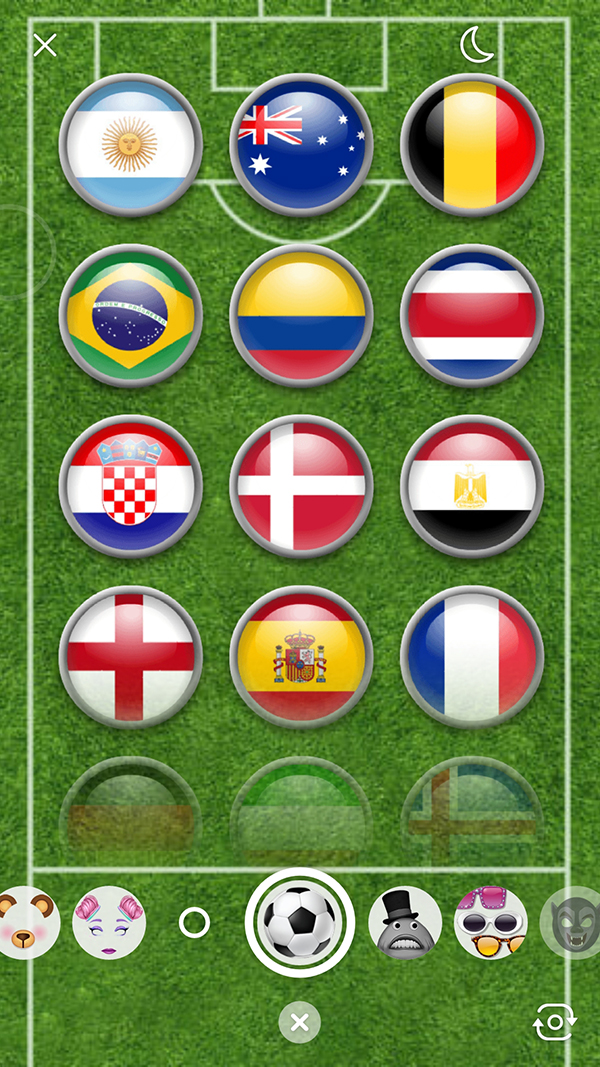Cách chụp ảnh hiệu ứng World Cup 2018 trên Messenger