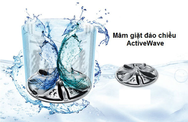 Kết hợp với công nghệ Active Foam tiên tiến mang đến khả năng giặt sạch hiệu quả