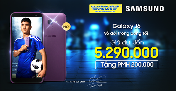 Đánh giá nhanh Samsung Galaxy J6 2018 phiên bản màu tím lạ mắt, giá bán 5,3 triệu