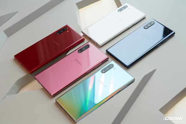Samsung chính thức ra mắt mẫu Galaxy Note 10