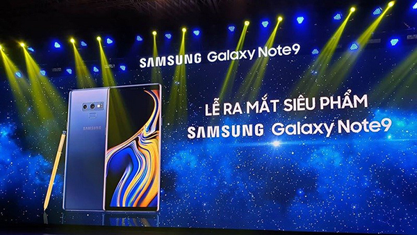 Samsung Galaxy Note 9 chính thức ra mắt tại Việt Nam với mức giá sốc