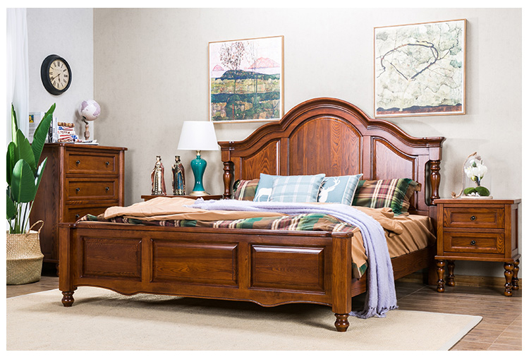 Với giường ngủ bằng gỗ đẹp, bạn sẽ không thể rời mắt khỏi bức ảnh này. Vẻ đẹp tự nhiên của gỗ tạo nên không gian ấm cúng và đầy mê hoặc. Đây không chỉ là một sản phẩm chất lượng cao, đó còn là một tác phẩm nghệ thuật đẹp mắt. Nếu bạn yêu thích phong cách cổ điển, hãy thử trải nghiệm giấc ngủ trên một chiếc giường ngủ bằng gỗ đẹp như thế này.