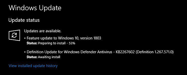 Hướng dẫn cài đặt bộ cài Windows 10 Redstone 4 1803 OS Build 17134.1 chính thức từ Microsoft