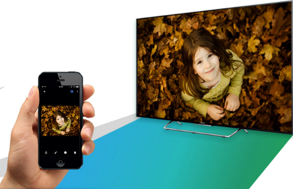 Hướng dẫn trình chiếu màn hình iPhone lên Smart tivi Sony