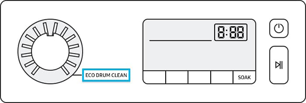 Cách làm sạch lồng giặt cửa trước và khóa cửa máy giặt Samsung