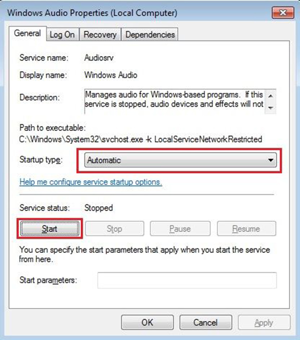Khắc phục sự cố mất âm thanh trong Windows cho người dùng laptop
