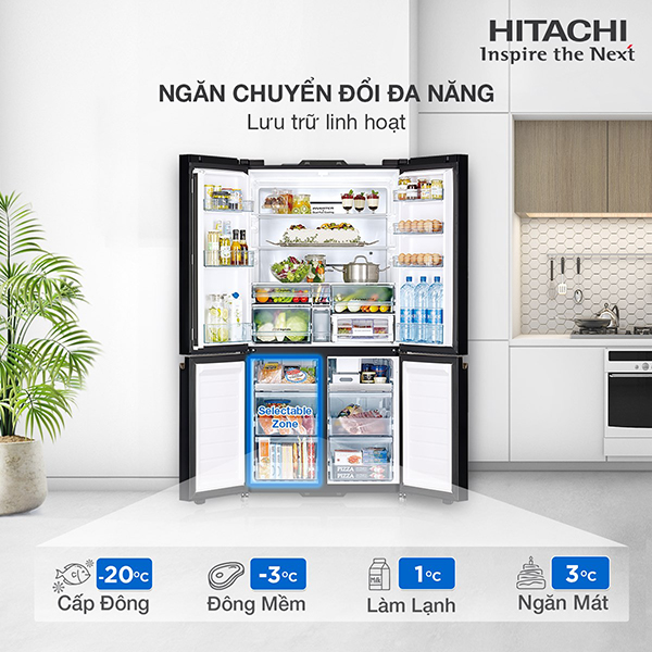 ngan-chuyen-doi-da-nang-selectable-zone-cua-tu-lanh-hitachi-tang-them-khong-gian-luu-tru