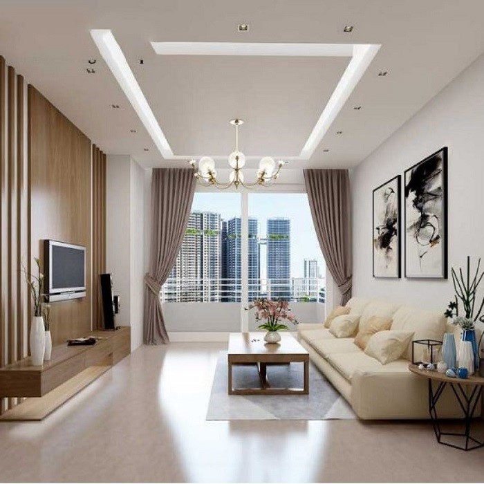 19 Mẫu trang trí nội thất phòng khách bằng gỗ ấn tượng 2023