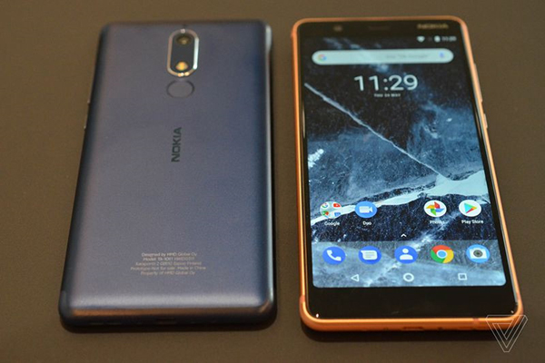 Nokia 5.1, 3.1 và 2.1 chính thức được ra mắt