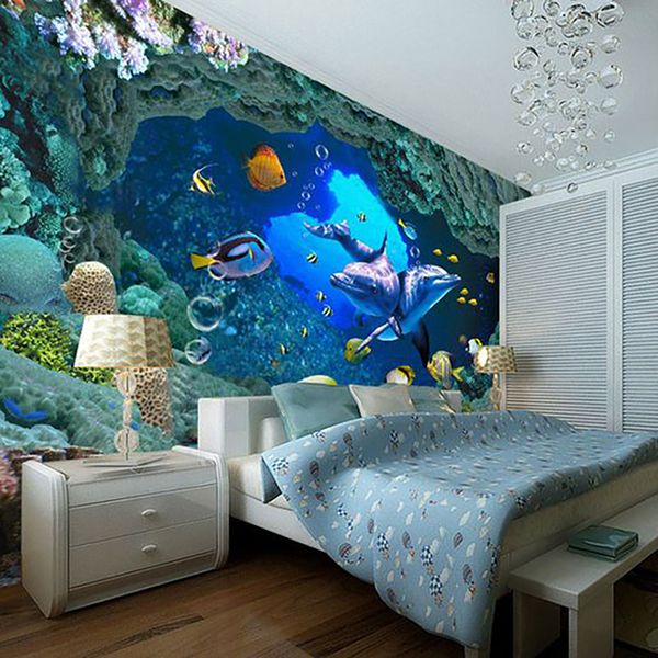 Phòng ngủ cho bé thỏa sức “bơi lội”
