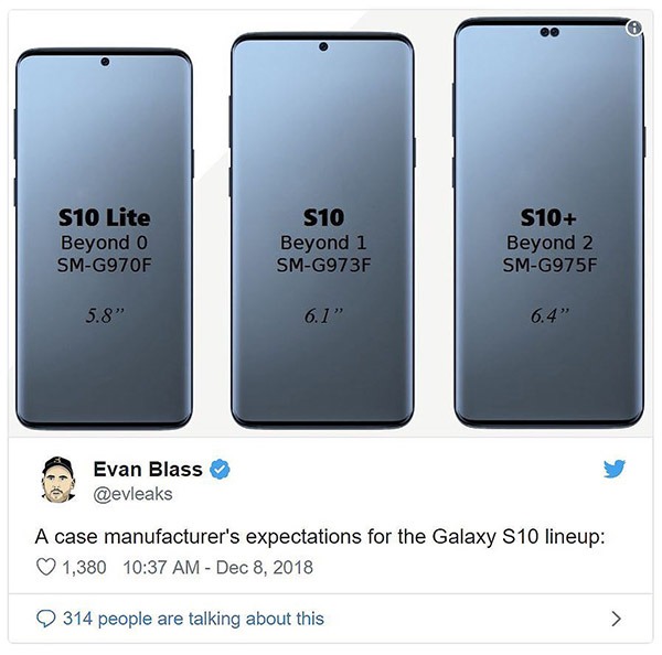 Samsung sẽ tiếp tục ra mắt phiên bản Galaxy S10 Lite giá rẻ?