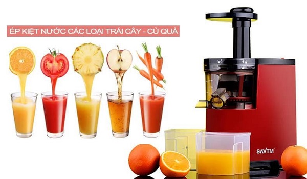 So sánh máy ép trái cây thường và máy ép trái cây chậm