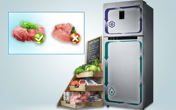 Tủ lạnh Samsung 2 dàn lạnh mang những lợi ích bảo quản thực phẩm vượt trội