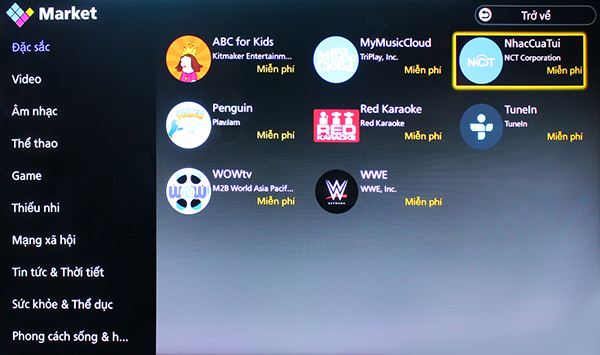 Thêm nhiều ứng dụng giải trí mới trên Smart TV Panasonic
