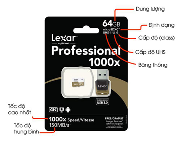 Tìm hiểu về thể nhớ Micro SD trên điện thoại