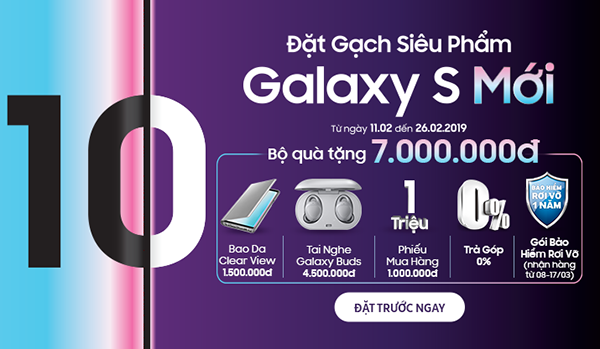 Lộ trailer chính thức của bộ 3 Samsung Galaxy S10S10+S10e sắp được ra mắt vào tối nay