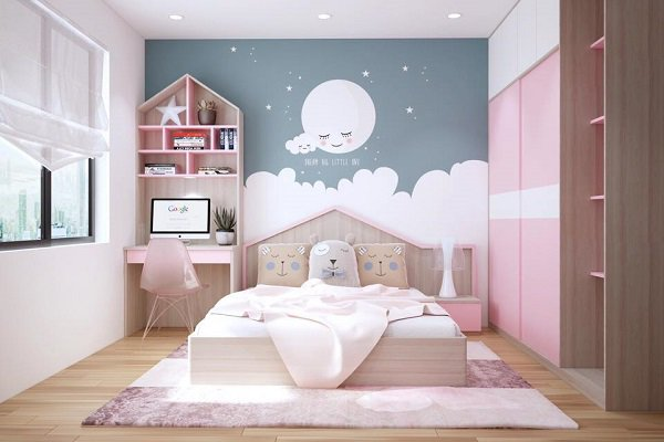 Phòng ngủ đẹp cho mọi nhà với màu sắc dịu dàng  Nội thất phòng ngủ