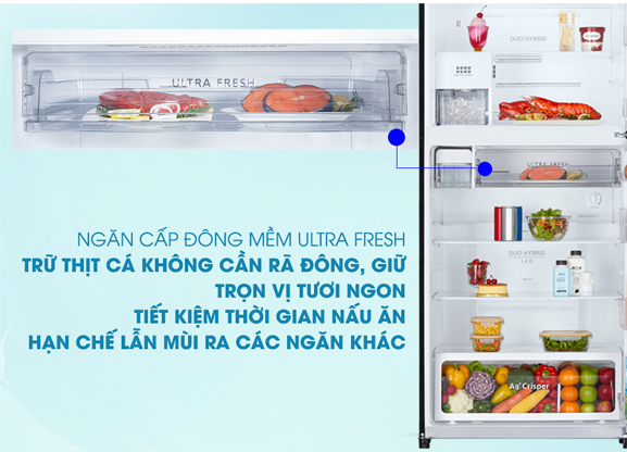 Tủ Lạnh TOSHIBA Inverter 555 Lít GR-AG58VA(X)
